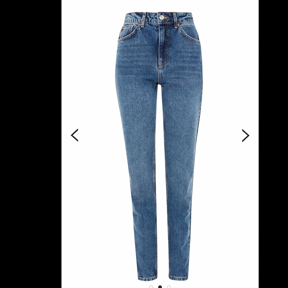 Topshop mom jeans